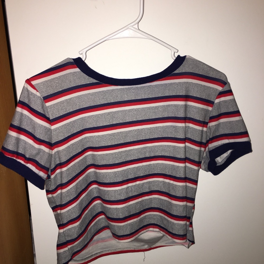 striped top
